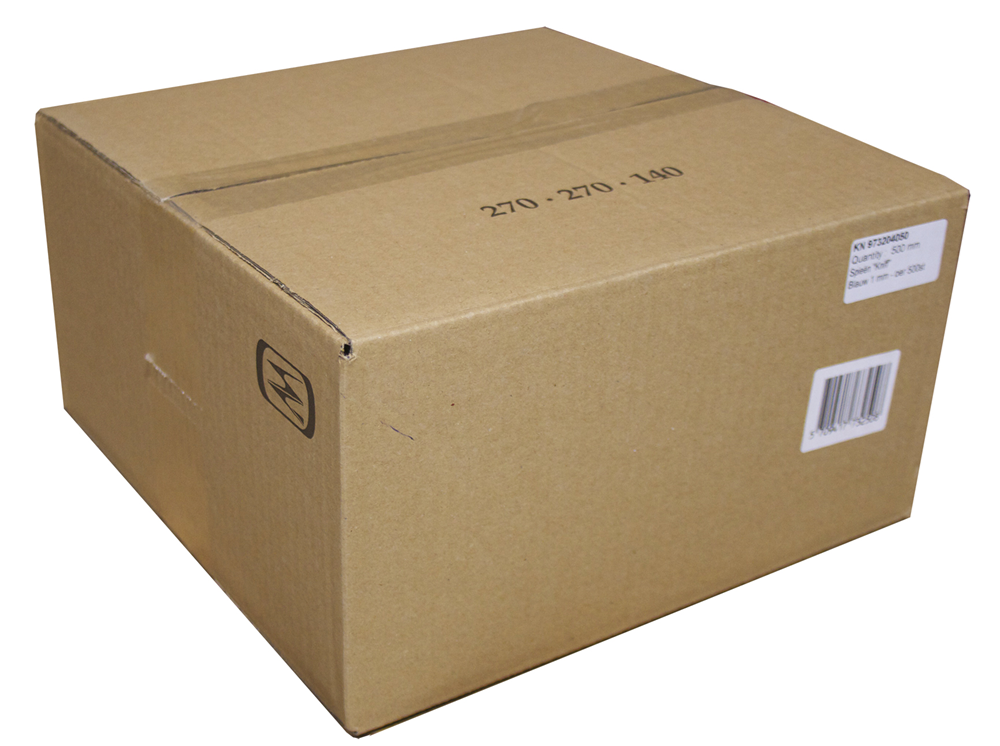 PLATTE SPIEËN 100X22X5MM 500ST GEEL KN 987316060