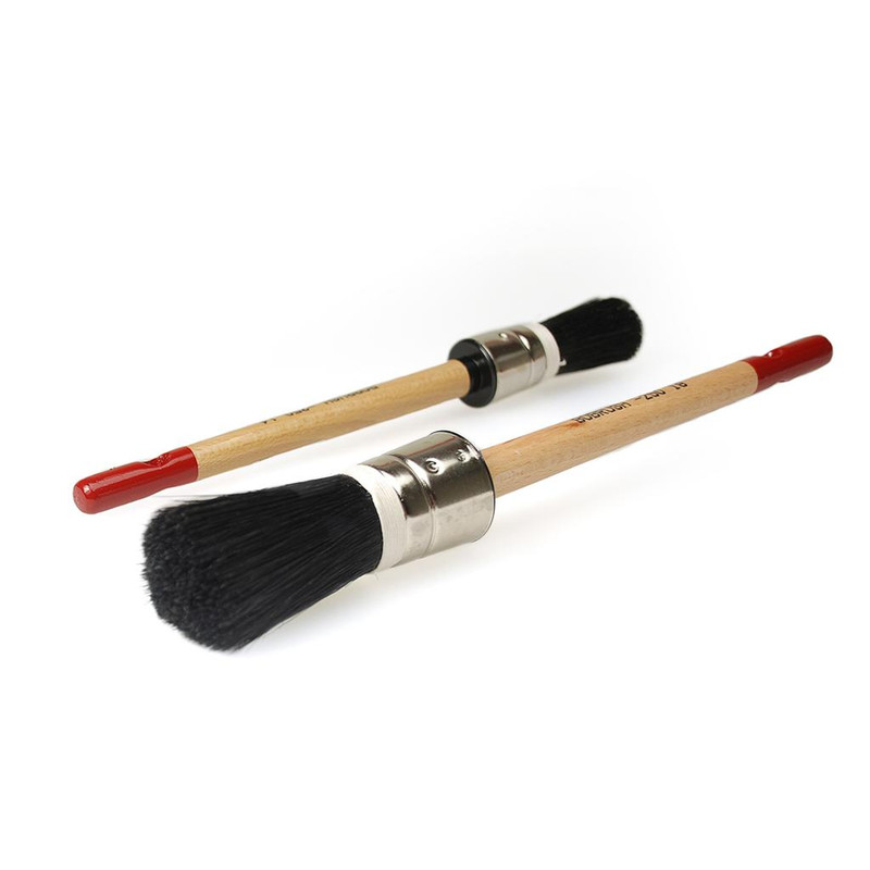 VERFBORSTEL ROND Ø20MM PRO. LANG ZWART VARKENSHAAR