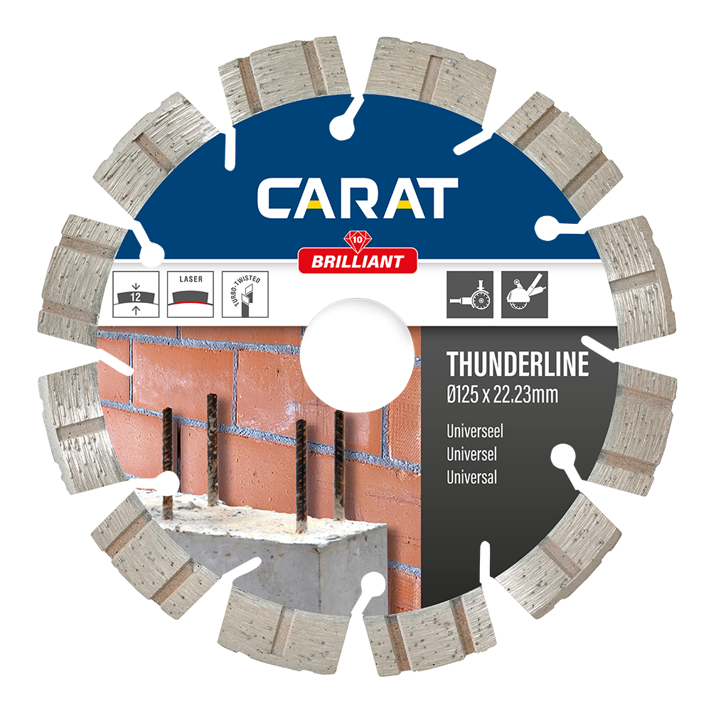 THUNDERLINE TT 125x22.2MM REF:CEB12530TT CARAT