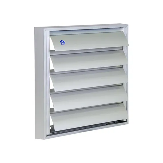 LAMELLENROOSTER ALU NATUUR 210X210MM RENSON REF:10114