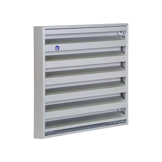 OPBOUWMUURROOSTER ALU NATUUR F1 225X225 REF:11931 RENSON
