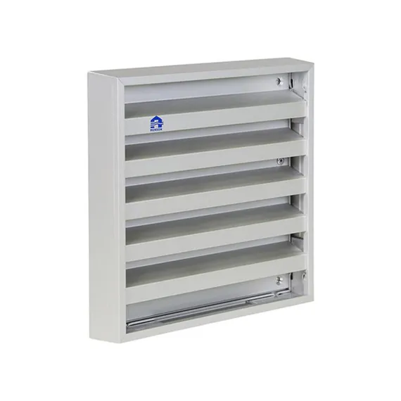 OPBOUW MUURROOSTER ALU NATUUR 165X165 RENSON 431 REF:10465 RENSON