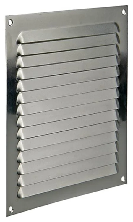 SKIN SCHOEPENROOSTER PLAT ALU F1 200X200MM REF:8331 RENSON