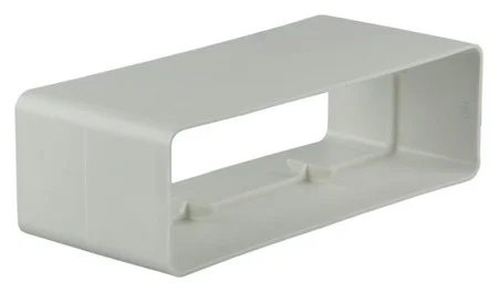 PVC VERBINDINGSSTUK 7008 110X55 WIT REF:10998 RENSON