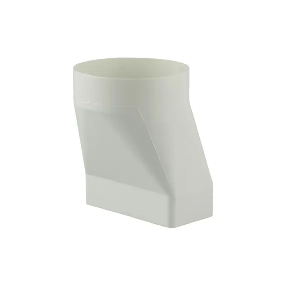 PVC VERBINDINGSSTUK ROND/RECHTH. 7021 Ø100 WIT REF:8172 RENSON