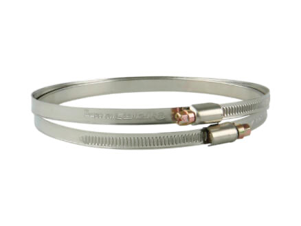 SET 2 STUKS INOX SLANGKLEMMEN 7025 119/131 REF:11996 RENSON