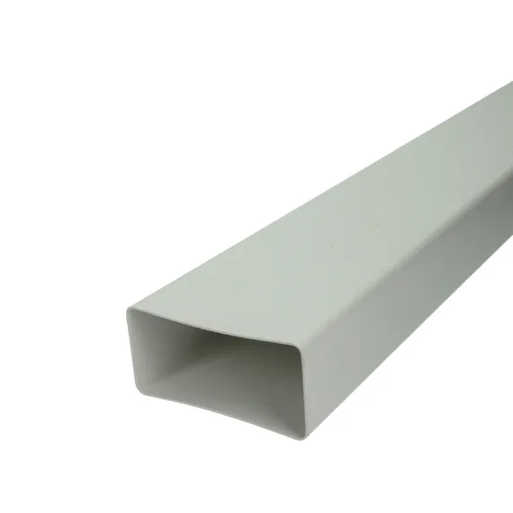PVC BUISSTUK 1M 7028 110X55 WIT REF:11997 RENSON