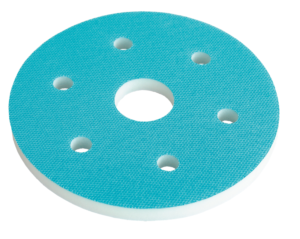 SCHUIMRUBBEREN STEUNZOOL MET PERFORATIES VOOR ETS