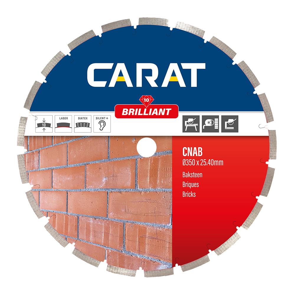 CARAT ASFALT BRILL 350x25.4 NAT REF:CNAB350400 CARAT