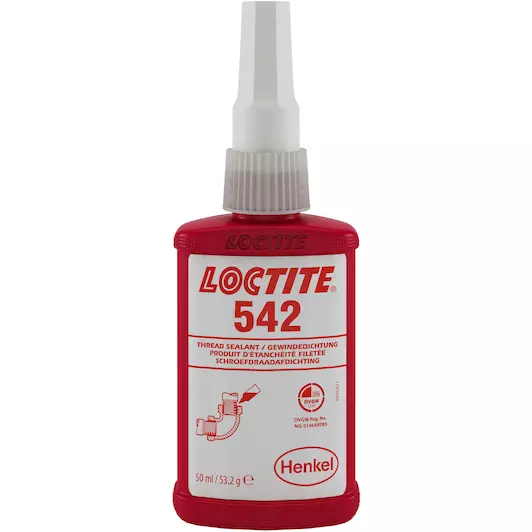 LOCTITE 542 SCHROEFDRAADAFDICHTING TOT 3/4 50 ML REF:A0630637