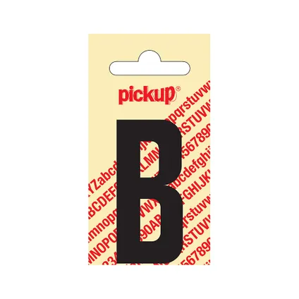 LETTER 'B' 60MM ZELFKLEVEND ZWART 31002060B PICKUP