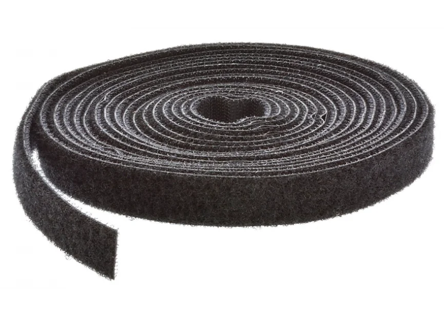 VELCRO KLITTENBAND ZWART 20MM BREED ROL 3M WEDI