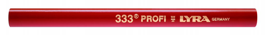 TIMMERMANSPOTLOOD 18CM ROODGELAKT 333 REF:348901 PROFI LYRA