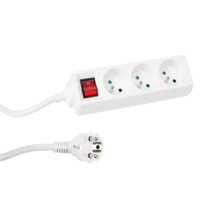 CONTACTDOOS 3 STOPCONTEN + SCHAKELAAR EB3S-3 PEREL