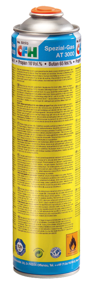 GASPATROON AT 3000 PROPYLEEN BUTAAN PROPAAN 330 GR