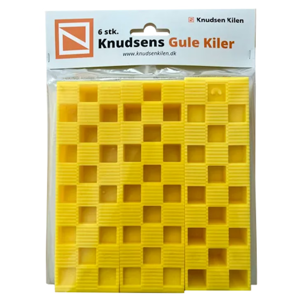 SCHUINE SPIEËN PER 6 ST GEEL KN 901002004 KNUDSEN