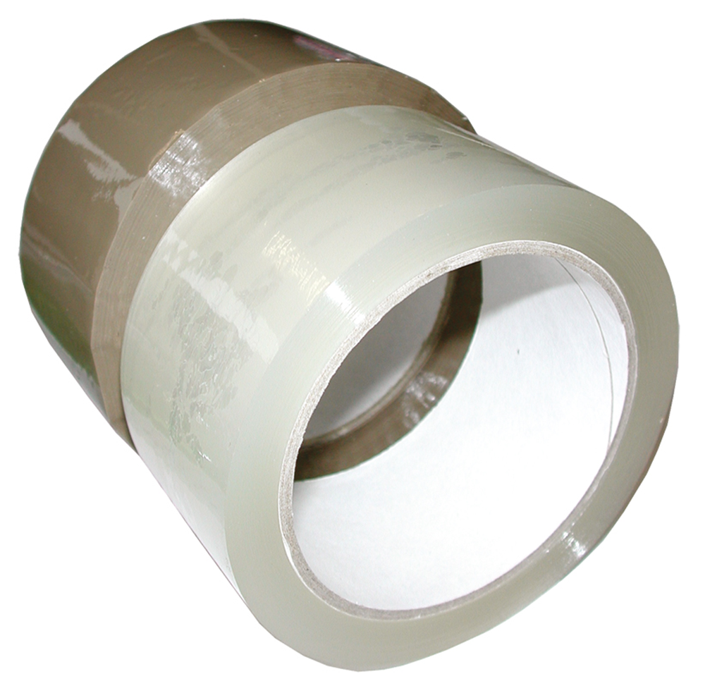 VERPAKKINGSTAPE PP ACRYLAAT BRUIN 50MMX66 M ST 920