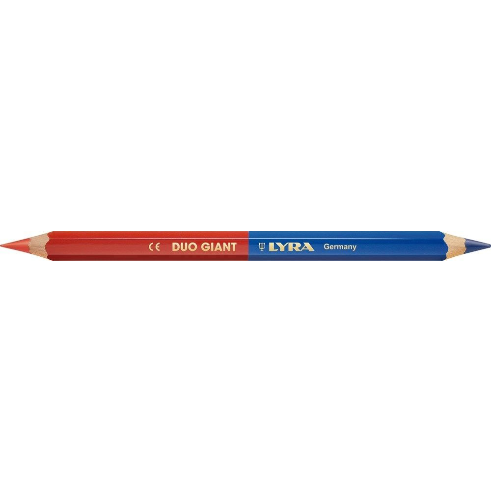 POTLOOD DUO BLAUW-ROOD 17.5CM (L2930101) 4710R REF:348900 LYRA