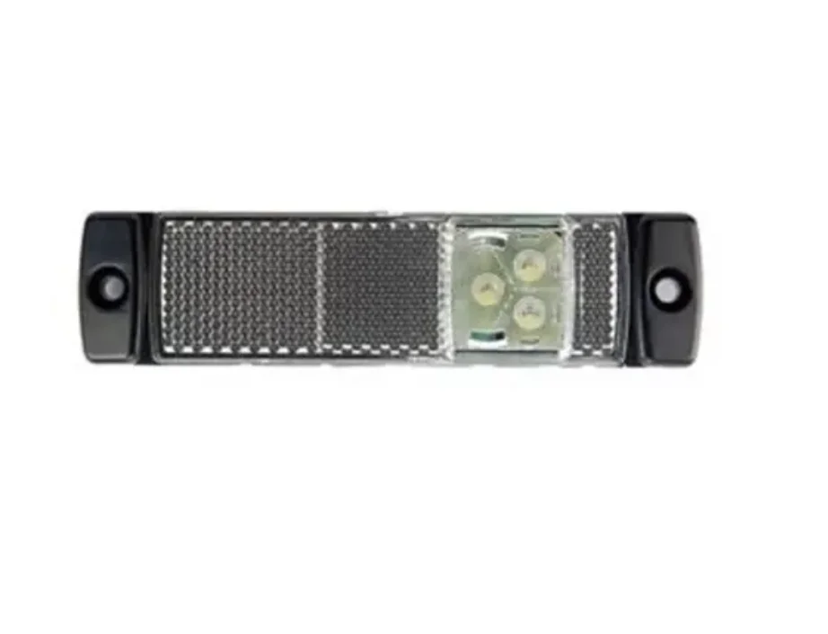LED MARKERINGSLICHT 130X32 WIT 12V & 24V REF:L26251C-1-P PACAUTO