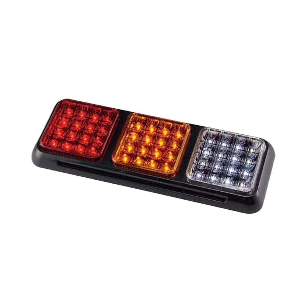 LED ACHTERLICHT 284X104 ROOD/ORANJE/WIT 12/24V REF/ L26000RAC-BV-P PACAUTO