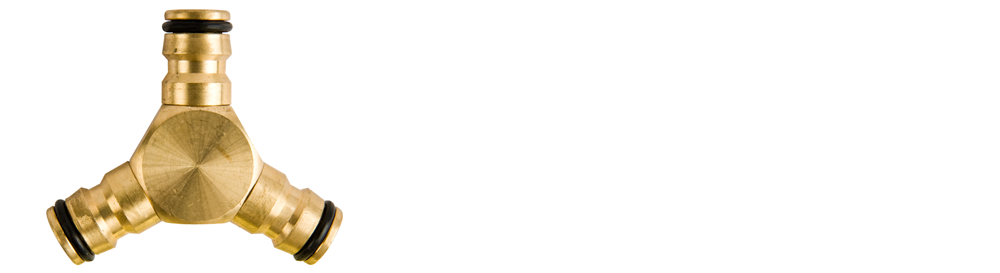 DRIEWEGKOPPELING BRASS BLISTER REF:744441 POLET