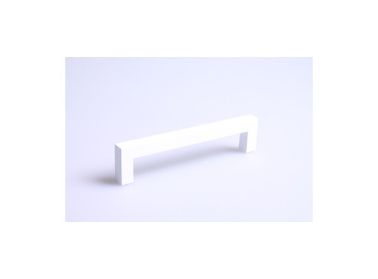 GREEP STIEN 128MM ALUMINIUM / WIT 01.3211.12