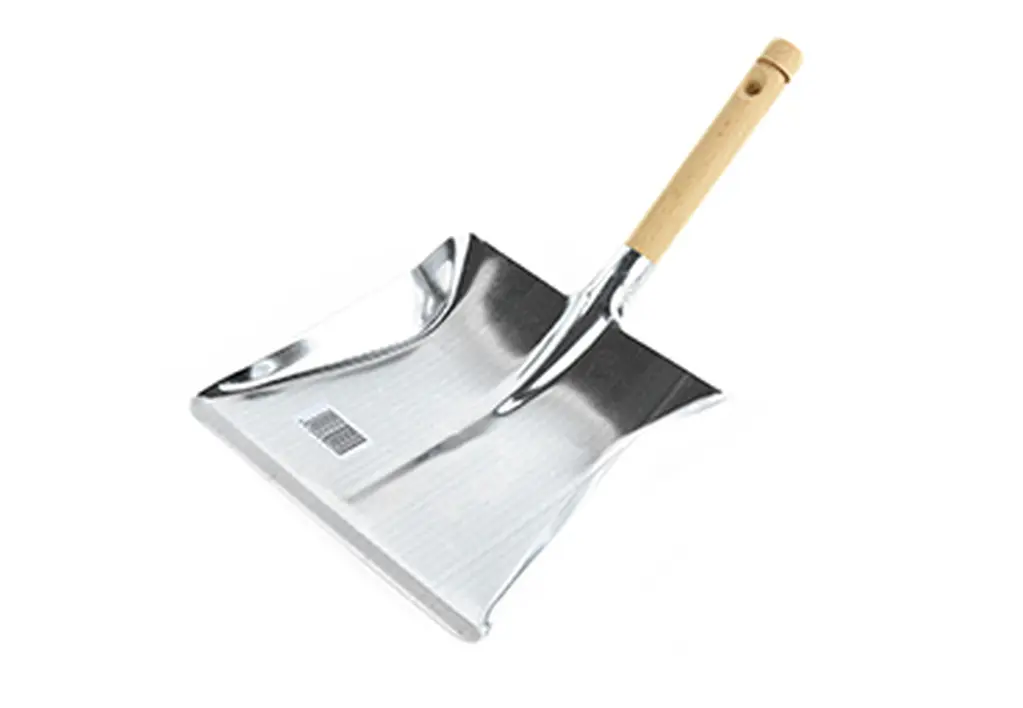 STOFBLIK GALVANISÉ MET HOUTEN STEEL REF: 1489 BOBRUSH