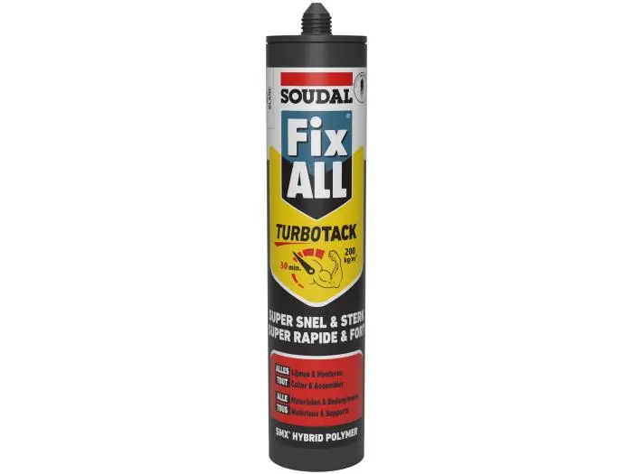 FIX ALL TURBOTACK WIT 290ML REF: 174512 SOUDAL