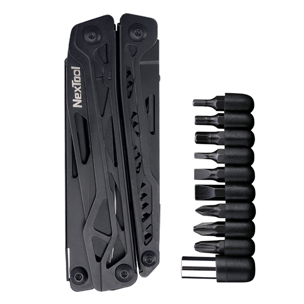 MULTITOOL, BK, BITKIT (9ST), ZWART, DOOS REF:56NTNE20151 NEXTOOL