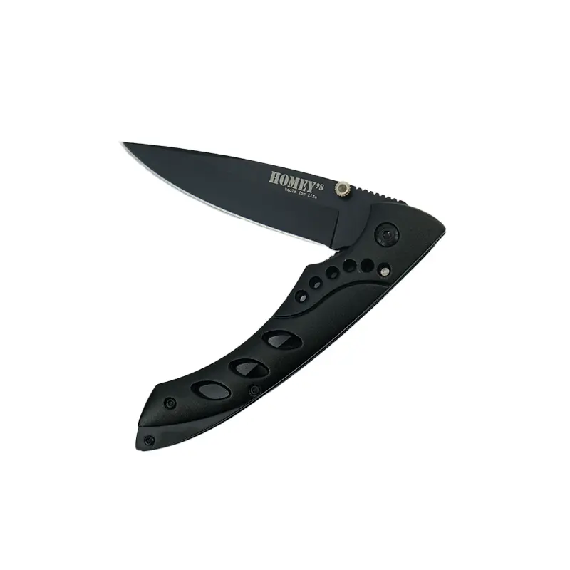 ZAKMES, APACHE, LOCK, RVS/TITANIUM, ZWART, DOOS REF:51H269-20CM HOMEY'S