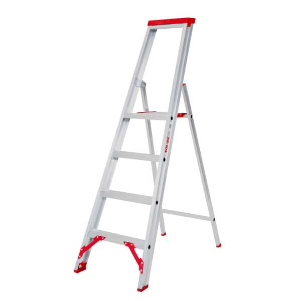 PROFESSIONELE TRAPLADDER ECOPRO PTE MET 4 TREDEN REF:PTE04 SOLIDE