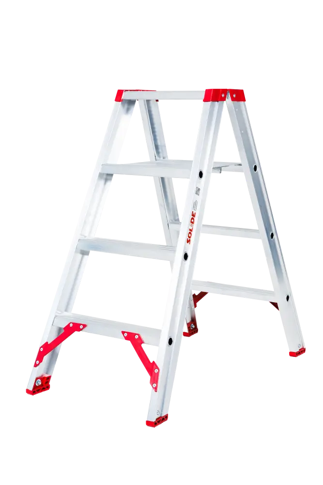 DUBBELE TRAPLADDER ECOPRO  DTE 2X4 TREDEN REF:DTE04 SOLIDE