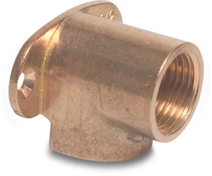 MUURPLAAT MESSING 90° NR 471 MESSING 3/4'' REF:0708971 BOSTA