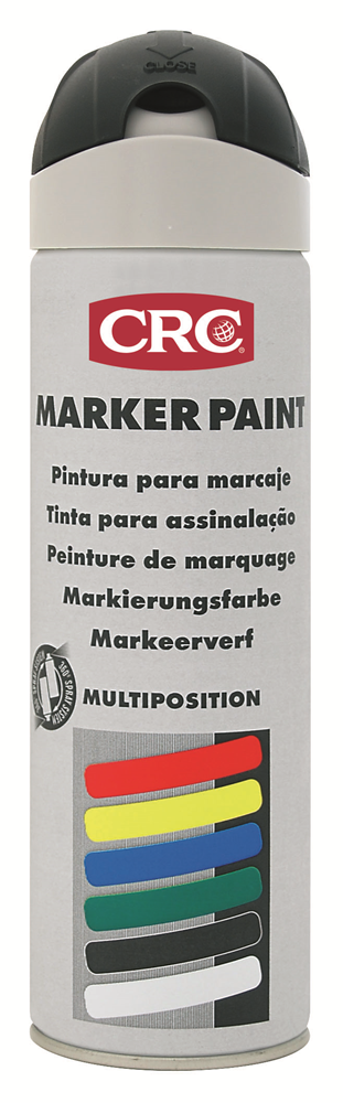 CRC MARKER PAINT BLACK SPRAY 500ML  2060627SP500
