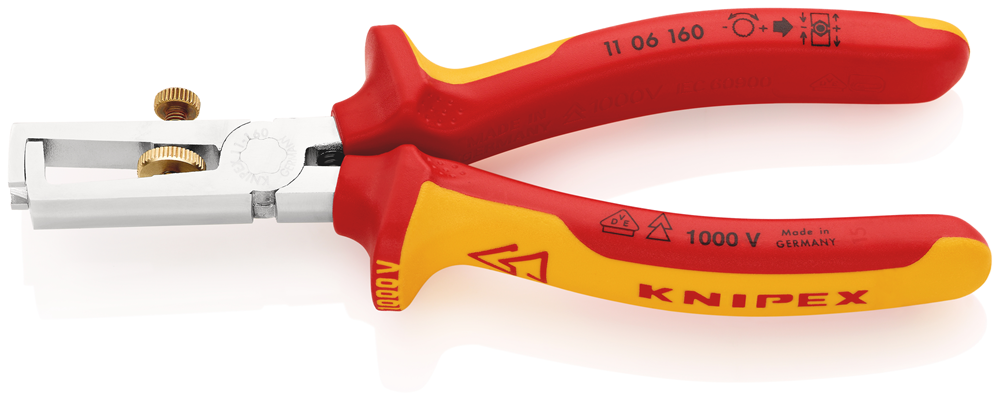 ISOLATIE-STRIPTANG 11 06 160 KNIPEX