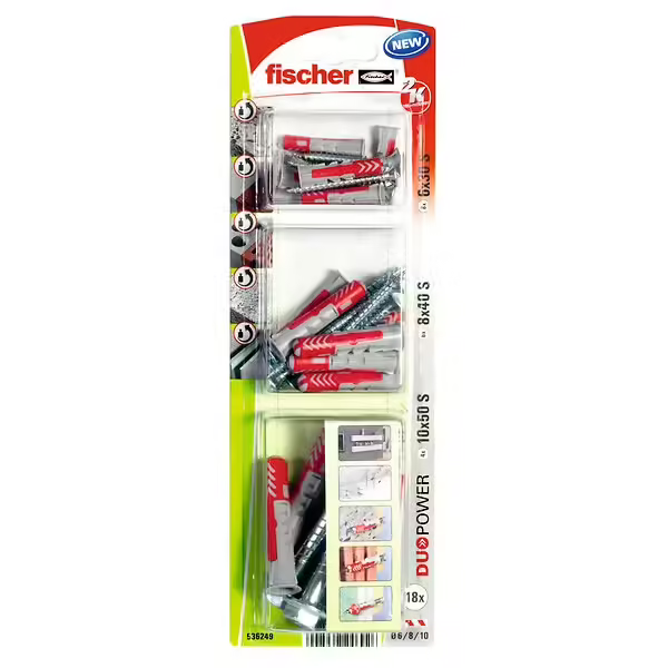 DUOPOWER 6,8,10 S REF:536249 FISCHER