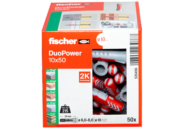 DUOPOWER 10X50 (50 STUKS) REF:535456 FISCHER