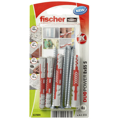 DUOPOWER 8X65 S K NV REF:537664 FISCHER