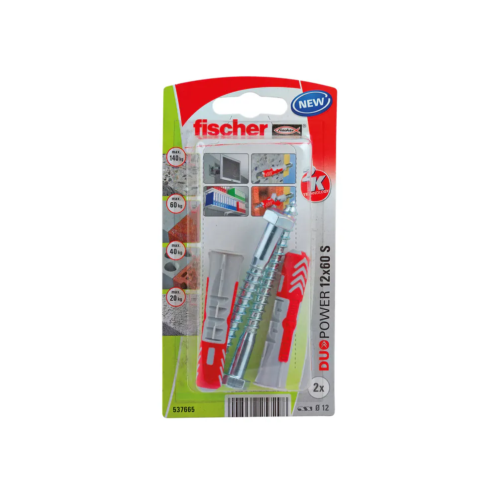 DUOPOWER 12X60 S K NV REF:537665 FISCHER