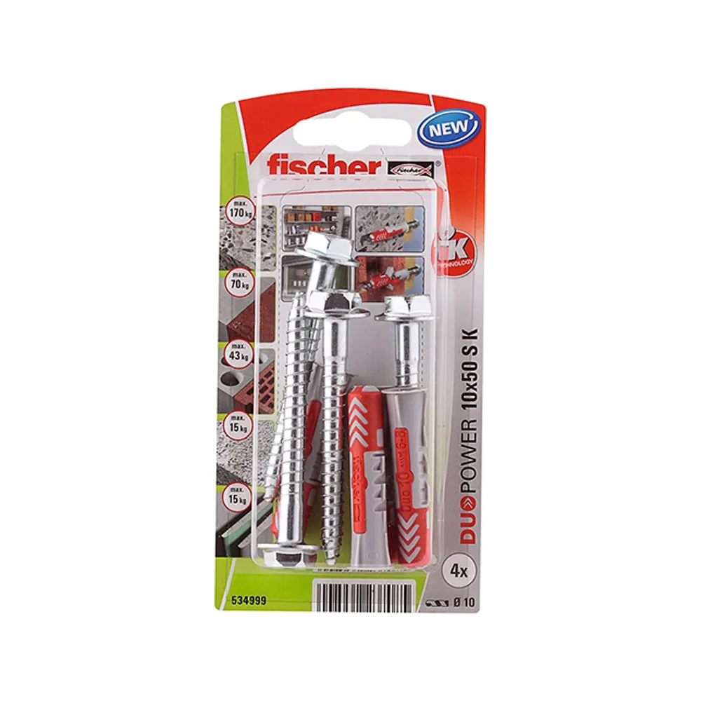 DUOPOWER 10X50 S K NV (4 STUKS) REF:534999 FISCHER