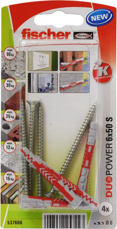DUOPOWER 6X50 S K NV REF:537660 FISCHER