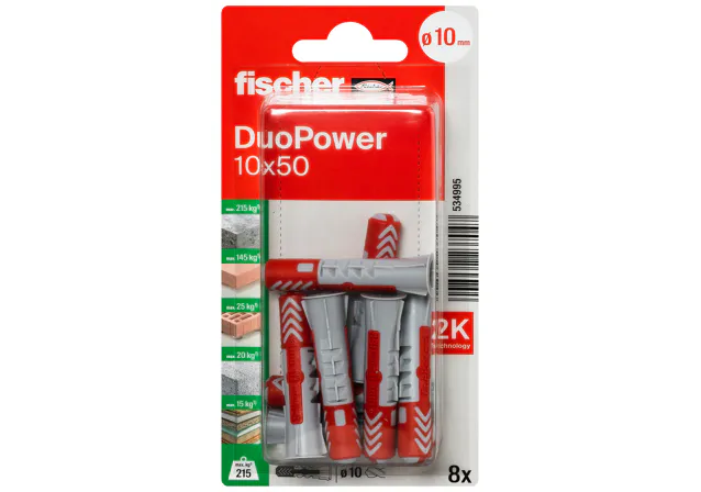 DUOPOWER 10X50 K NV (8 STUKS) REF:534995 FISCHER