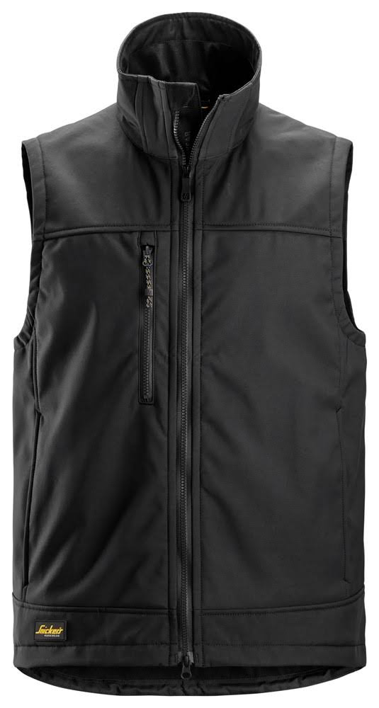 AW SOFTSHELL STRETCH VEST BODYWARMER REF:4506 SNICKERS WORKWEAR