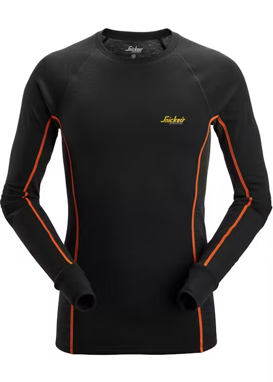 MERINO BASELAYER TOP REF:9480 SNICKERS WORKWEAR