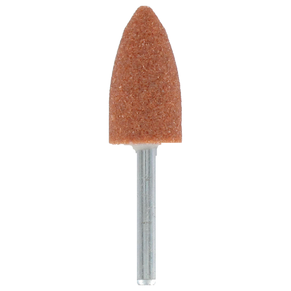 SLIJPSTEEN ALUM. OX. KEGELVORM 9.5MM 952 REF:2 615