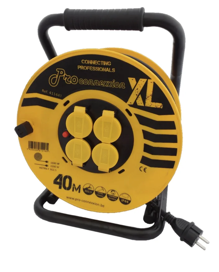 KABELHASPEL 40M H07RN-F 3G2.5 - IP44 REF:411441
