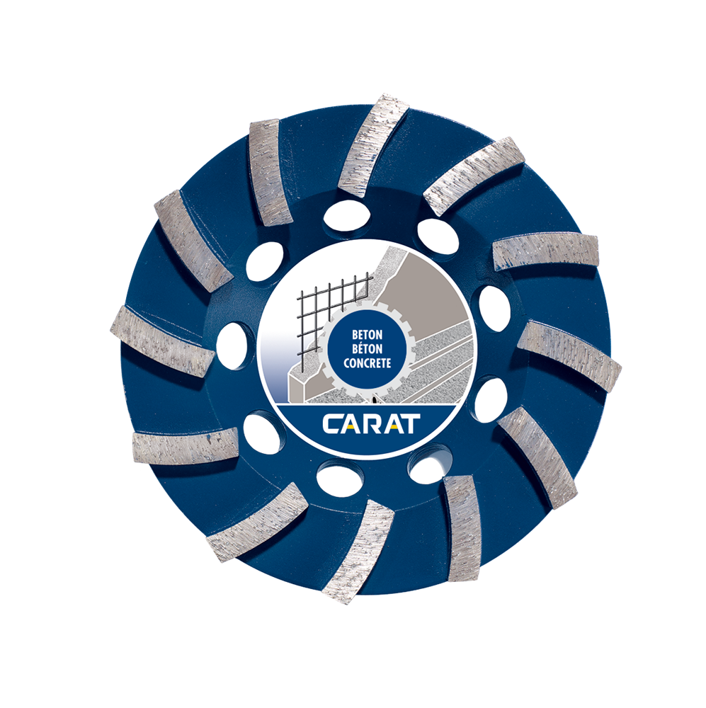 SLIJPKOP DG 125x22.23 REF:CUDG125300 CARAT