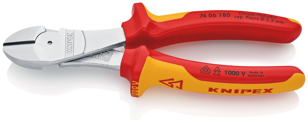KRACHT-ZIJSNIJTANG 74 06 180 KNIPEX