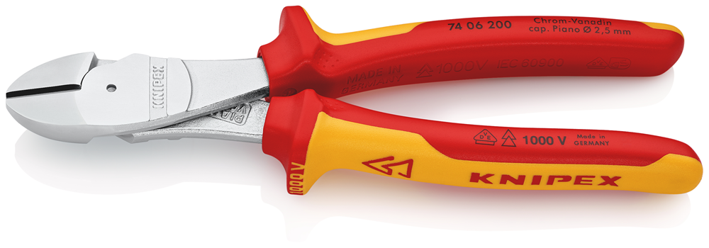 KRACHT-ZIJSNIJTANG 74 06 200 KNIPEX