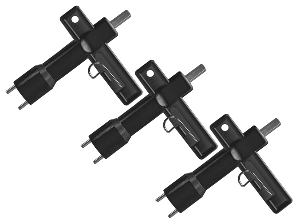 TOEBEHOREN VR WERFLAMPEN SLEUTEL 3ST WA 1009 LUMX